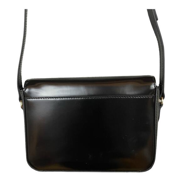 J. Crew Edie Crossbody Bag in Italian Leather Black OS NWT - Picture 8 of 16